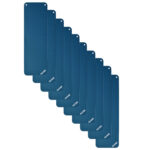 10x Oliver Gymnastikmatte mit Ösen 180 x 60 x 1.5 cm