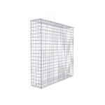 2er Set Gabionen 100 cm x 100 cm x 20 cm (L x H x T), Maschenweite 5 x 5 cm, Spirale