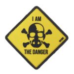 3D Patch I am the danger gelb – Zubehör | Outdoor Militär Tactical Gear