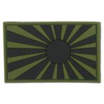 3D-Patch Kriegsflagge Japan oliv/schwarz – Zubehör | Outdoor Militär Tactical Gear