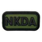3D Patch NKDA No Known Drug Allergies schwarz-oliv – Zubehör | Outdoor Militär Tactical Gear