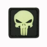 3D-Patch Punisher Skull nachleuchtend – Einsatz & Daypacks | Outdoor Militär Tactical Gear