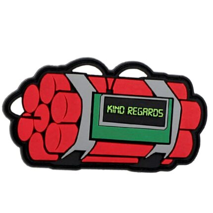 3D Patch PVC Kind Regards rot – Zubehör | Outdoor Militär Tactical Gear