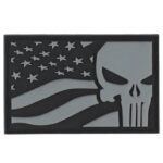 3D Patch PVC Punisher USA Flag – Zubehör | Outdoor Militär Tactical Gear