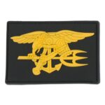 3D-Patch Seals schwarz gelb – Zubehör | Outdoor Militär Tactical Gear
