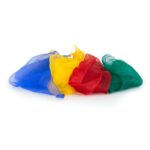 4 Kawanyo Jonglier- und Tanztücher BASIC, 65x65cm