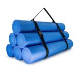6 Kawanyo Yoga- u. Pilatesrollen 90cm m. Tragegurt