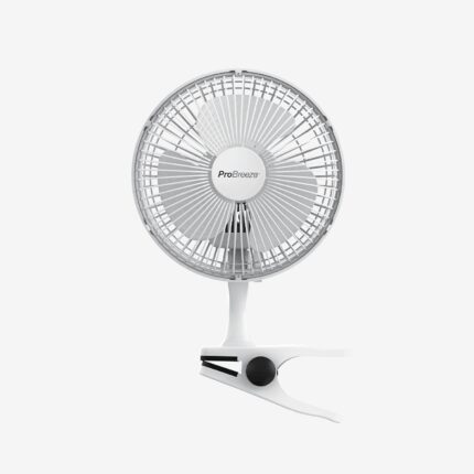 6" Mini-Clip-Ventilator – Ultraleise und leistungsstark