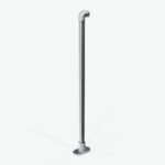 Absperr-Pfosten Anfang/Finale zum Aufdübeln - ohne Knieholm