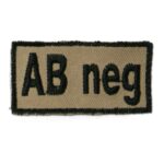 Abzeichen Bloodpatch AB neg Klett – Zubehör – Modell 4449 | Outdoor Militär Tactical Gear