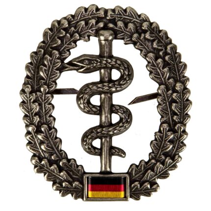Abzeichen BW Barett Sanitätstruppe – Zubehör – Modell 8009 | Outdoor Militär Tactical Gear