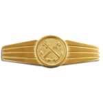 Abzeichen BW Marinedienstpersonal Metall goldfarben – Zubehör | Outdoor Militär Tactical Gear