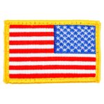 Abzeichen US Flagge m. Klett rechts – Zubehör | Outdoor Militär Tactical Gear