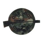 Abzeichen US Textil One Shot One Kill flecktarn – Zubehör | Outdoor Militär Tactical Gear