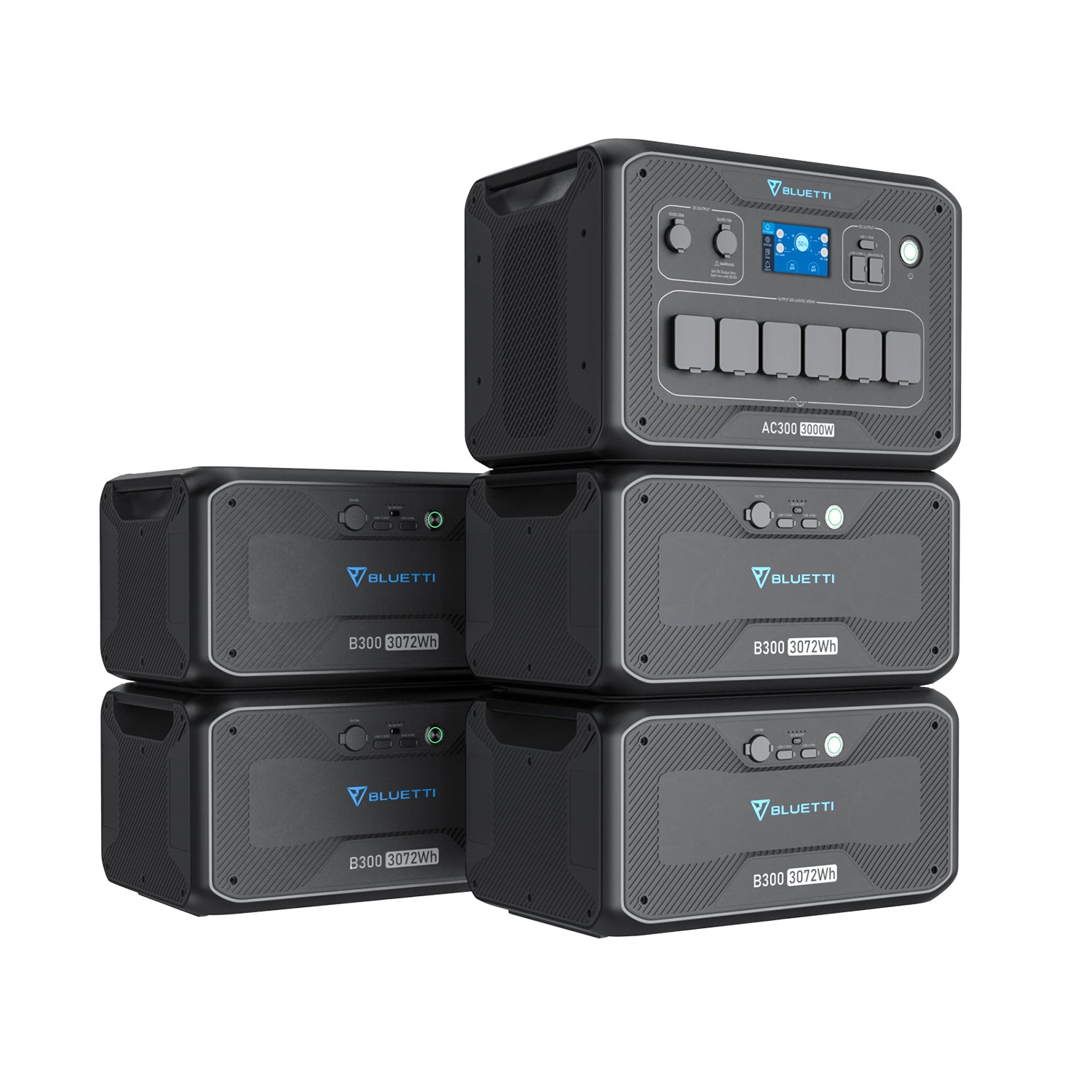 AC300+4*B300 | 3000 W 12288 Wh Power-Kit