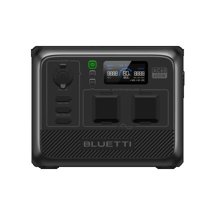 AC60+B80+200 W Solar | 600 W 1209 Wh | 200 W Solar-Kit