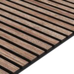 Akustikpaneel natur Furnier - Amerikanischer Nussbaum - 60x240cm