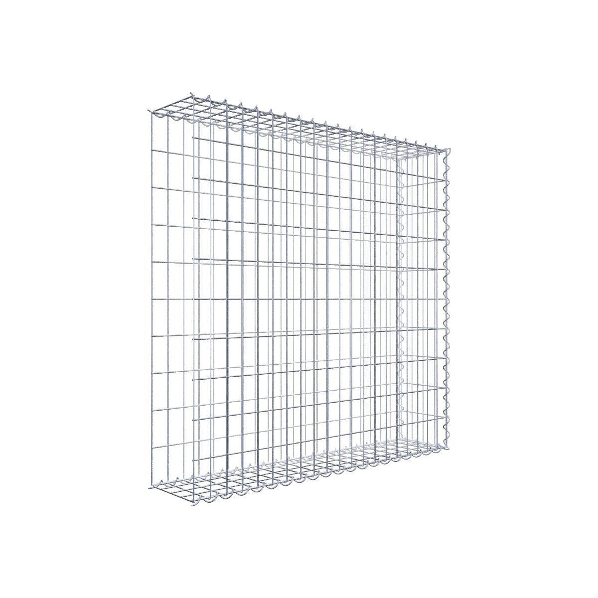 Anbaugabione Typ 2 100 cm x 100 cm x 20 cm (L x H x T) Anbaugabione Typ 2 100 cm x 100 cm x 20 cm (L x H x T), Maschenweite 5 cm x 10 cm, Spirale - Image 1