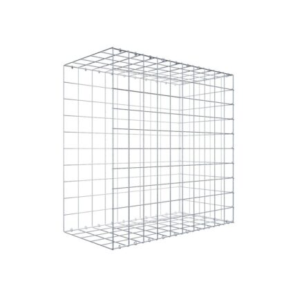 Anbaugabione Typ 2 100 cm x 100 cm x 50 cm (L x H x T), Maschenweite 10 cm x 10 cm, C-Ring