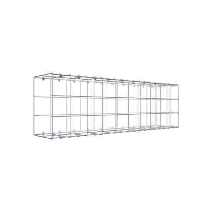 Anbaugabione Typ 2 100 cm x 30 cm x 20 cm (L x H x T), Maschenweite 10 cm x 10 cm, C-Ring