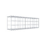 Anbaugabione Typ 2 100 cm x 30 cm x 20 cm (L x H x T), Maschenweite 10 cm x 10 cm, Spirale