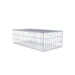 Anbaugabione Typ 2 100 cm x 30 cm x 50 cm (L x H x T), Maschenweite 5 cm x 10 cm, Spirale