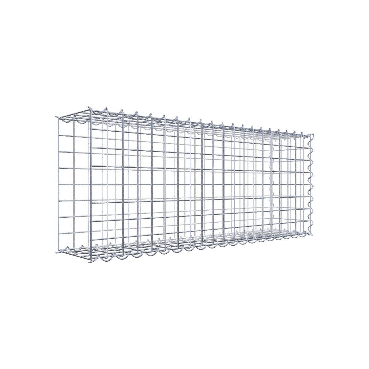 Anbaugabione Typ 2 100 cm x 40 cm x 20 cm (L x H x T) Anbaugabione Typ 2 100 cm x 40 cm x 20 cm (L x H x T), Maschenweite 5 cm x 5 cm, Spirale - Image 1