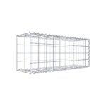 Anbaugabione Typ 2 100 cm x 40 cm x 30 cm (L x H x T), Maschenweite 10 cm x 10 cm, Spirale