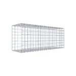 Anbaugabione Typ 2 100 cm x 40 cm x 30 cm (L x H x T), Maschenweite 5 cm x 5 cm, C-Ring