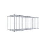 Anbaugabione Typ 2 100 cm x 40 cm x 40 cm (L x H x T), Maschenweite 5 cm x 20 cm, C-Ring