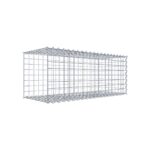 Anbaugabione Typ 2 100 cm x 40 cm x 40 cm (L x H x T), Maschenweite 5 cm x 5 cm, Spirale