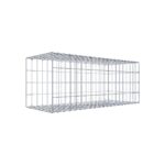 Anbaugabione Typ 2 100 cm x 40 cm x 40 cm, Maschenweite 5 cm x 10 cm, C-Ring