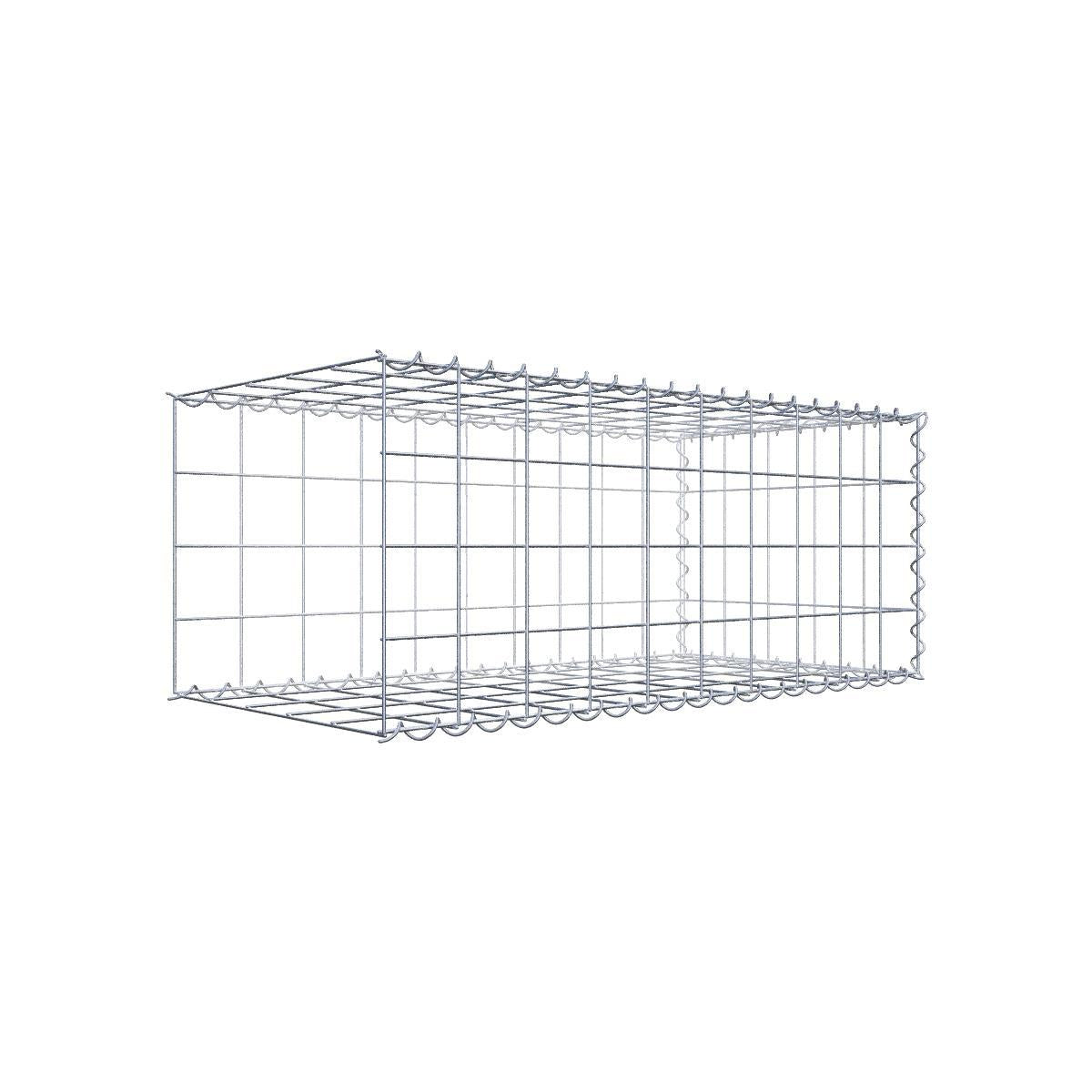 Anbaugabione Typ 2 100 cm x 40 cm x 50 cm (L x H x T) Anbaugabione Typ 2 100 cm x 40 cm x 50 cm (L x H x T), Maschenweite 10 cm x 10 cm, Spirale - Image 1