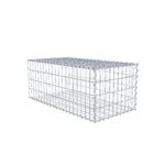 Anbaugabione Typ 2 100 cm x 40 cm x 50 cm (L x H x T), Maschenweite 5 cm x 10 cm, Spirale