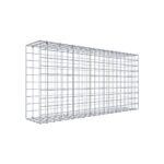 Anbaugabione Typ 2 100 cm x 50 cm x 20 cm (L x H x T), Maschenweite 5 cm x 5 cm, C-Ring