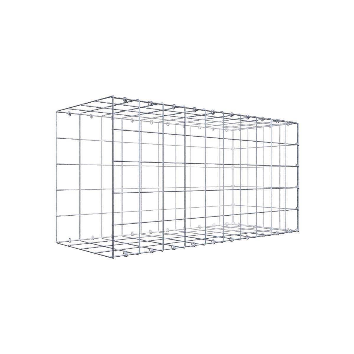 Anbaugabione Typ 2 100 cm x 50 cm x 40 cm (L x H x T) Anbaugabione Typ 2 100 cm x 50 cm x 40 cm (L x H x T), Maschenweite 10 cm x 10 cm, C-Ring - Image 1