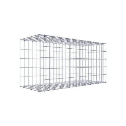 Anbaugabione Typ 2 100 cm x 50 cm x 40 cm, Maschenweite 5 cm x 10 cm, C-Ring