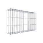 Anbaugabione Typ 2 100 cm x 60 cm x 20 cm (L x H x T), Maschenweite 5 cm x 20 cm, C-Ring