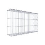 Anbaugabione Typ 2 100 cm x 60 cm x 20 cm (L x H x T), Maschenweite 5 cm x 20 cm, Spirale