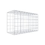 Anbaugabione Typ 2 100 cm x 60 cm x 40 cm (L x H x T), Maschenweite 10 cm x 10 cm, C-Ring