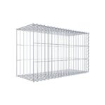 Anbaugabione Typ 2 100 cm x 60 cm x 40 cm (L x H x T), Maschenweite 5 cm x 20 cm, Spirale