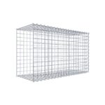 Anbaugabione Typ 2 100 cm x 60 cm x 40 cm (L x H x T), Maschenweite 5 cm x 5 cm, Spirale