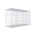 Anbaugabione Typ 2 100 cm x 60 cm x 40 cm, Maschenweite 5 cm x 10 cm, C-Ring