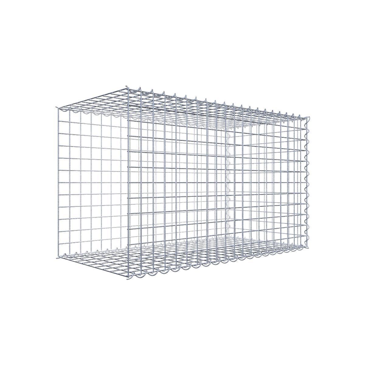 Anbaugabione Typ 2 100 cm x 60 cm x 50 cm (L x H x T) Anbaugabione Typ 2 100 cm x 60 cm x 50 cm (L x H x T), Maschenweite 5 cm x 5 cm, Spirale - Image 1