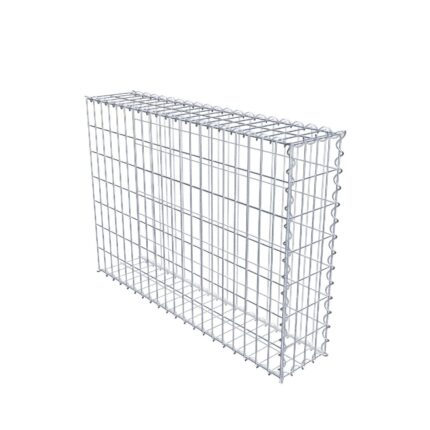 Anbaugabione Typ 2 100 cm x 70 cm x 20 cm (L x H x T), Maschenweite 5 cm x 10 cm, Spirale