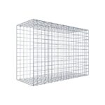 Anbaugabione Typ 2 100 cm x 70 cm x 40 cm (L x H x T), Maschenweite 5 cm x 5 cm, C-Ring