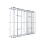 Anbaugabione Typ 2 100 cm x 80 cm x 20 cm (L x H x T), Maschenweite 5 cm x 20 cm, Spirale