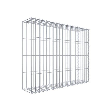 Anbaugabione Typ 2 100 cm x 80 cm x 20 cm (L x H x T), Maschenweite 5 cm x 20 cm, Spirale