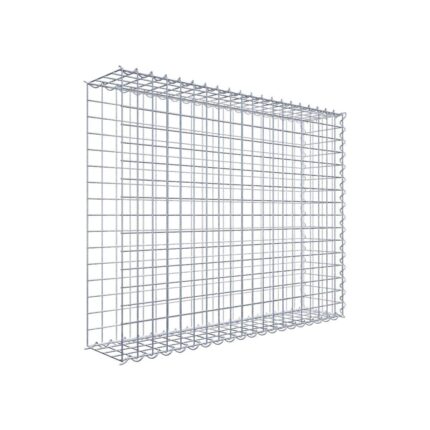 Anbaugabione Typ 2 100 cm x 80 cm x 20 cm (L x H x T), Maschenweite 5 cm x 5 cm, Spirale