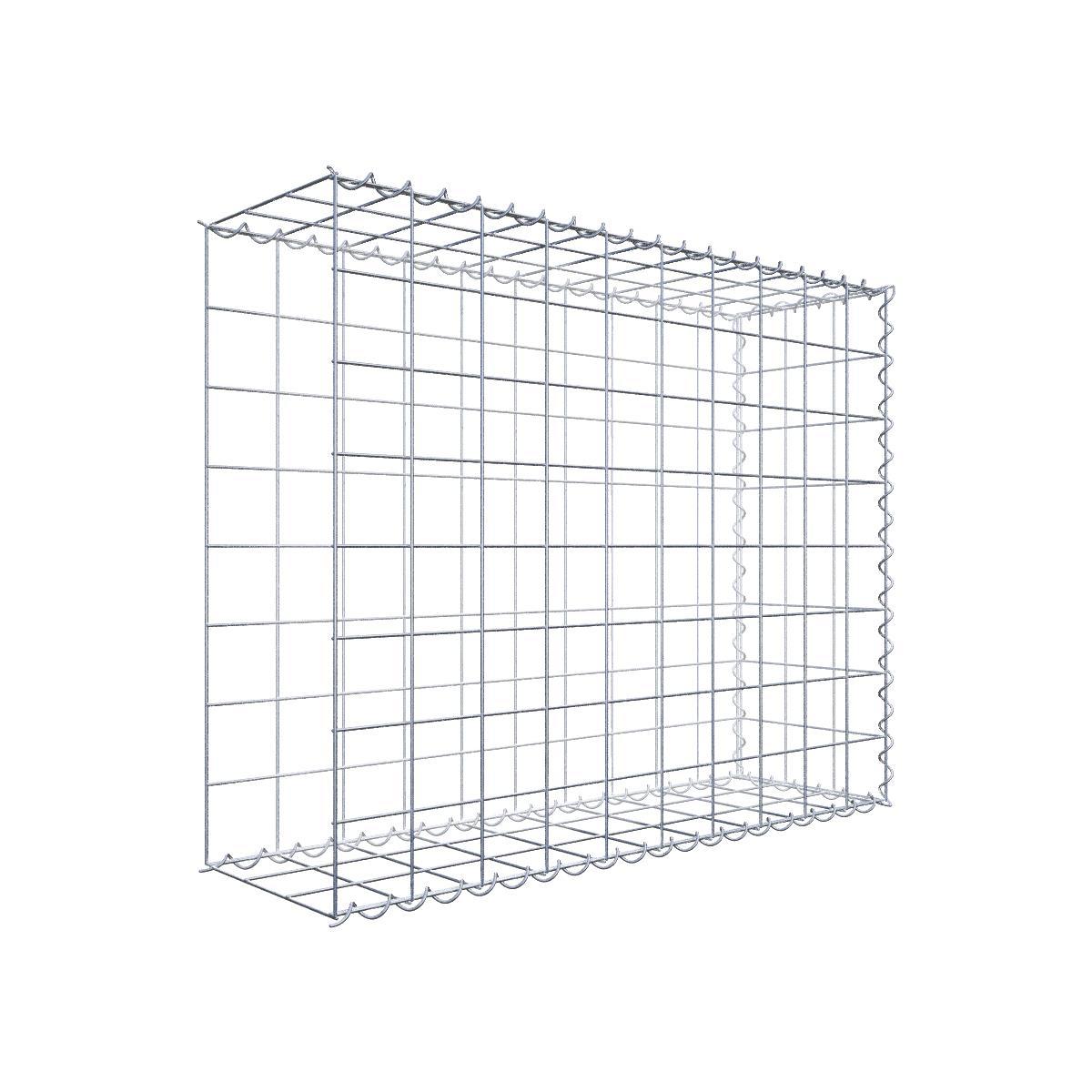 Anbaugabione Typ 2 100 cm x 80 cm x 30 cm (L x H x T) Anbaugabione Typ 2 100 cm x 80 cm x 30 cm (L x H x T), Maschenweite 10 cm x 10 cm, Spirale - Image 1